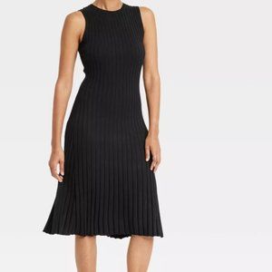 Target black midi dress
